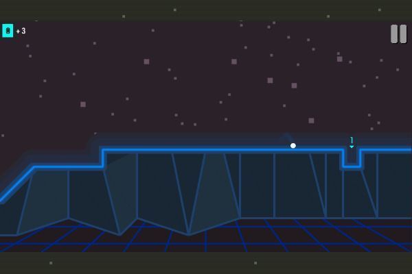 Arcade Golf NEON 🕹️ 👾 | Gioco per browser arcade di abilità - Immagine 2