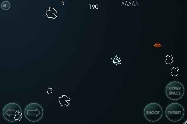 Atari Asteroids 🕹️ 👾 | Free Arcade Action Browser Game - Image 2