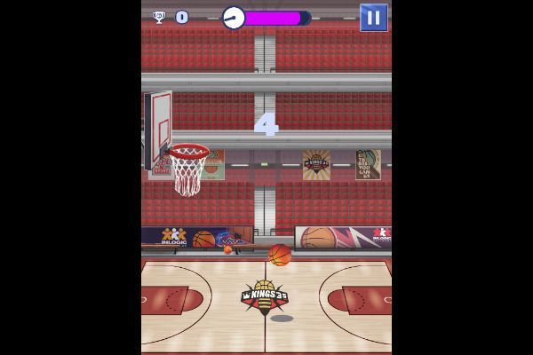 Basketball Kings 2022 🕹️ 👾 | Jeu de navigateur d'adresse d'arcade - Image 3