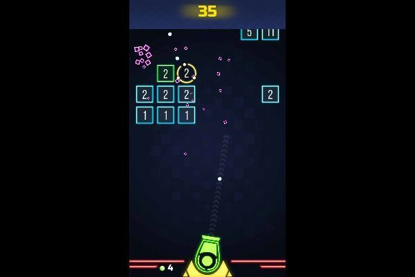 Brick Breaker Endless 🕹️ 👾 | Jogo de navegador de habilidade arcade - Imagem 1