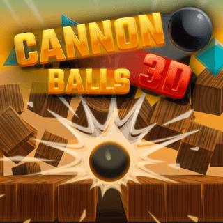 Spielen sie Cannon Balls 3D  🕹️ 👾