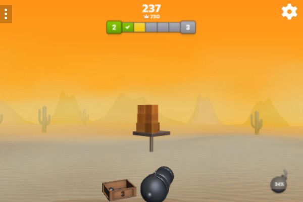 Cannon Balls 3D 🕹️ 👾 | Jeu de navigateur d'adresse d'arcade - Image 2