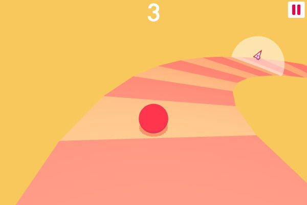 Curvy Road 🕹️ 👾 | Free Skill Arcade Browser Game - Image 3