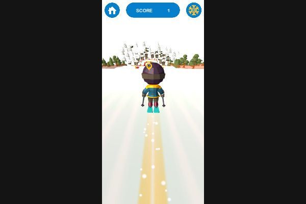 Downhill Chill 🕹️ 👾 | Free Skill Arcade Browser Game - Image 2