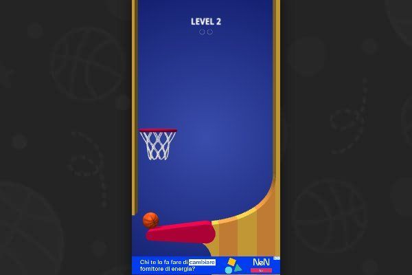 Flipper Dunk 3D 🕹️ 👾 | Jogo de navegador arcade de habilidade - Imagem 1