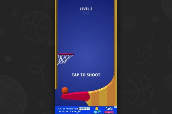 Flipper Dunk 3D 🕹️ 👾 | Juego de navegador arcade de habilidad - Imagen 2