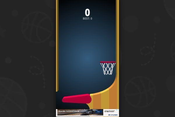 Flipper Dunk 3D 🕹️ 👾 | Gioco per browser arcade di abilità - Immagine 3