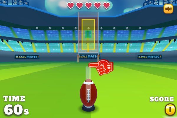 Football Kickoff 🕹️ 👾 | Jeu de navigateur d'arcade d'adresse - Image 1