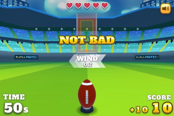 Football Kickoff 🕹️ 👾 | Free Arcade Skill Browser Game - Image 2