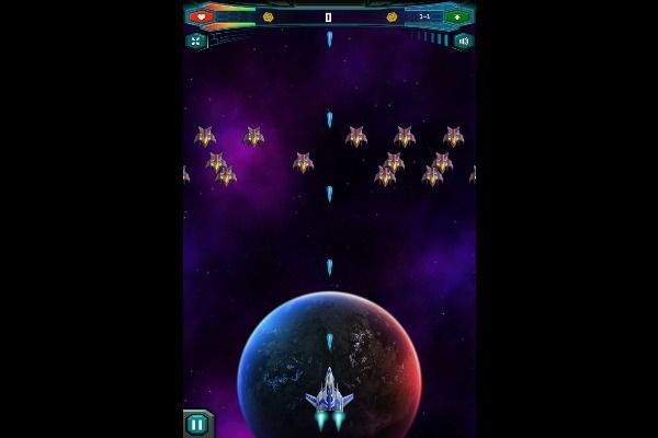Galaxy Warriors 🕹️ 👾 | Jeu de navigateur d'arcade d'action - Image 1