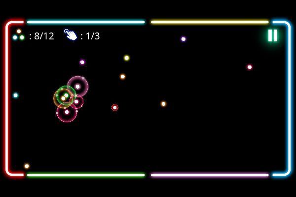 Glow Explosions 🕹️ 👾 | Jeu de navigateur d'adresse d'arcade - Image 2