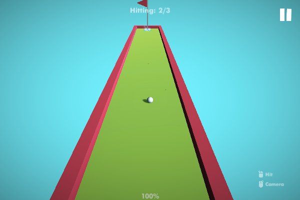 Golf Mini 🕹️ 👾 | Jogo de navegador arcade de habilidade - Imagem 1