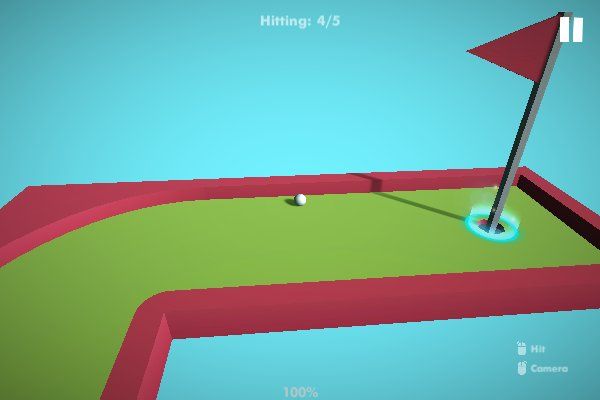 Golf Mini 🕹️ 👾 | Jogo de navegador arcade de habilidade - Imagem 2