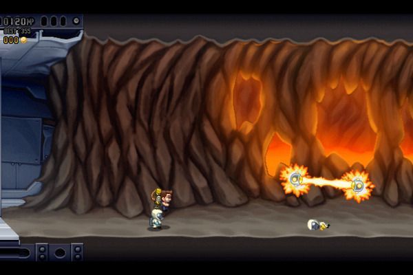 Jetpack Joyride 🕹️ 👾 | Gioco per browser arcade di azione - Immagine 2