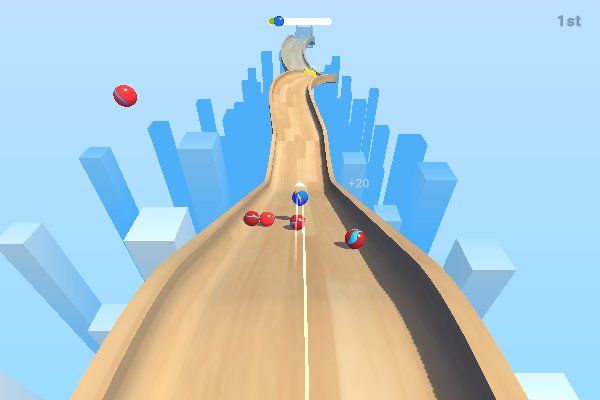 Marble Run 🕹️ 👾 | Free Arcade Racing Browser Game - Image 3