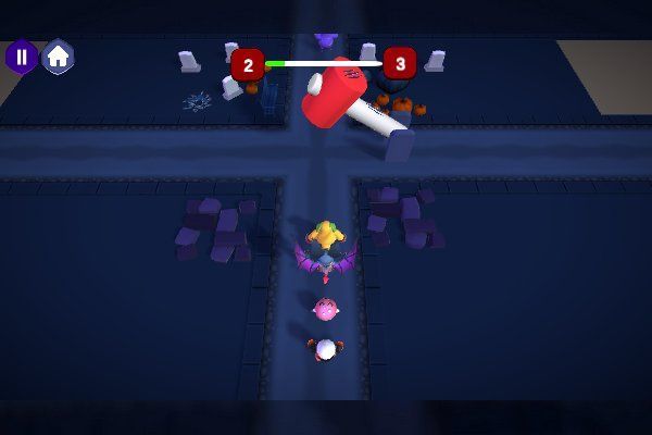 Monster Dash 🕹️ 👾 | Arcade Geschicklichkeit Kostenloses Browserspiel - Bild 2