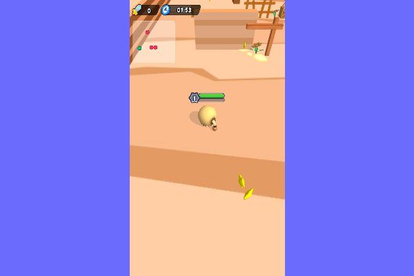 Monster Egg Brawl 🕹️ 👾 | Arcade Action Kostenloses Browserspiel - Bild 1