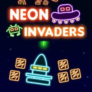 Spielen sie Neon Invaders  🕹️ 👾