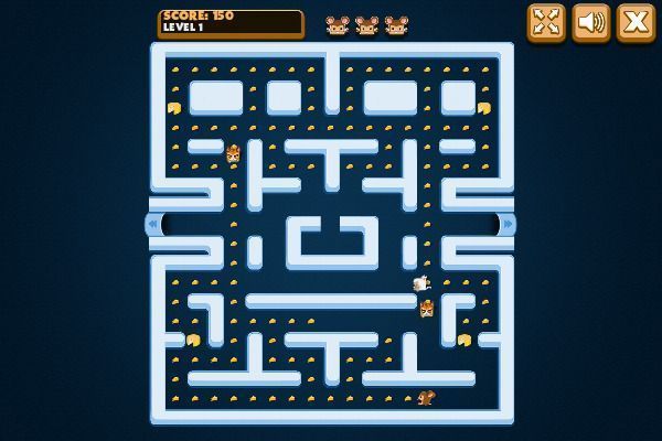 Pac-Rat 🕹️ 👾 | Gioco per browser arcade di azione - Immagine 1