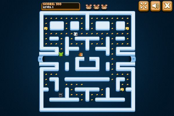 Pac-Rat 🕹️ 👾 | Gioco per browser arcade di azione - Immagine 2