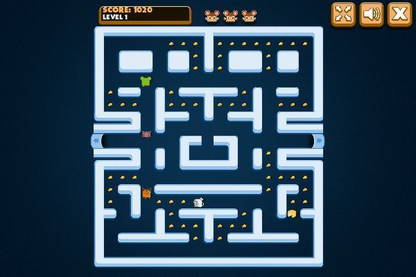 Pac-Rat 🕹️ 👾 | Jogo de navegador arcade de ação - Imagem 3