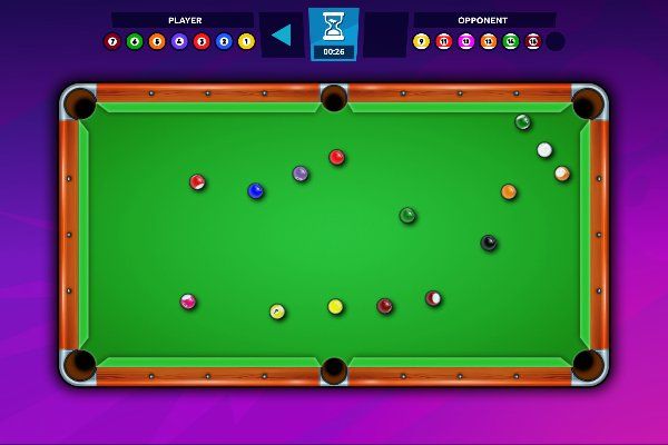 Pool Duel 🕹️ 👾 | Free Arcade Skill Browser Game - Image 3