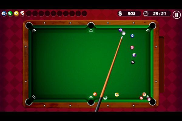 Pro Billiards 🕹️ 👾 | Jogo de navegador de habilidade arcade - Imagem 2