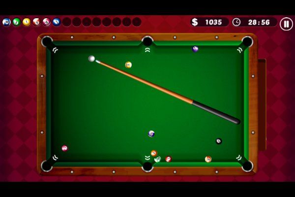 Pro Billiards 🕹️ 👾 | Jogo de navegador de habilidade arcade - Imagem 3