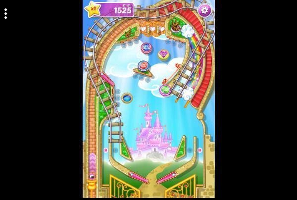 Rainbow Star Pinball 🕹️ 👾 | Free Skill Arcade Browser Game - Image 1