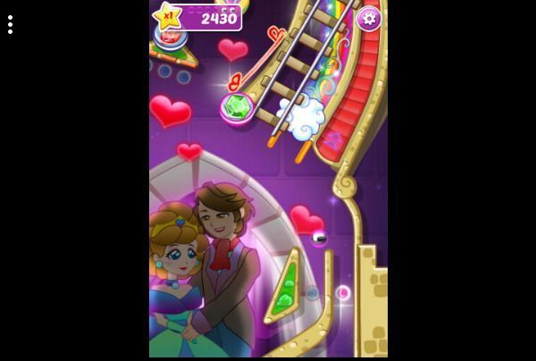 Rainbow Star Pinball 🕹️ 👾 | Geschicklichkeit Arcade Kostenloses Browserspiel - Bild 3