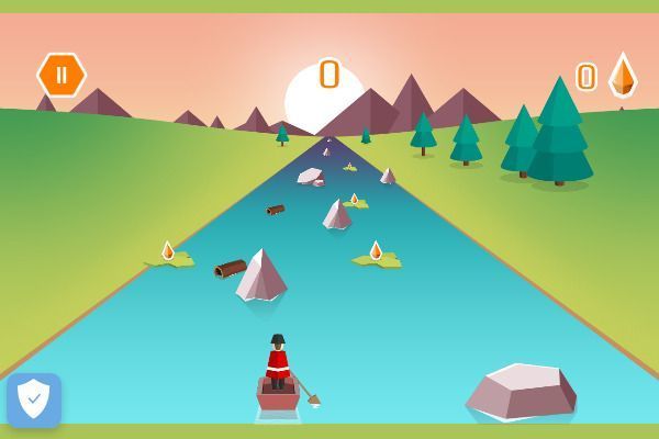 River Adventure 🕹️ 👾 | Jogo de navegador de habilidade arcade - Imagem 1