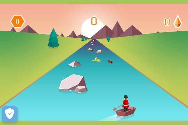 River Adventure 🕹️ 👾 | Gioco per browser di abilità arcade - Immagine 2