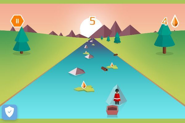 River Adventure 🕹️ 👾 | Jogo de navegador de habilidade arcade - Imagem 3