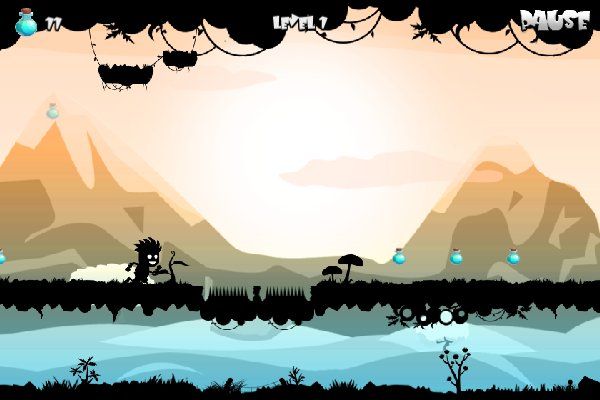 Shadowman Runner 🕹️ 👾 | Juego de navegador arcade de habilidad - Imagen 1