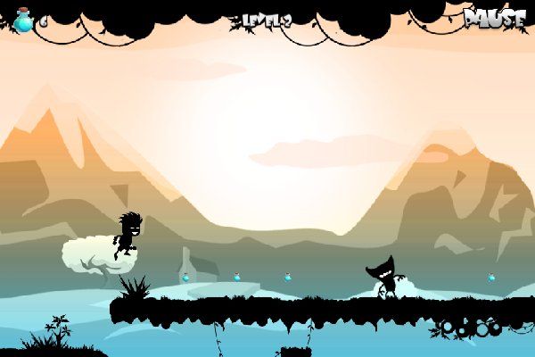 Shadowman Runner 🕹️ 👾 | Juego de navegador arcade de habilidad - Imagen 2