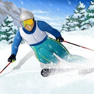 Jouer au Ski King 2022  🕹️ 👾