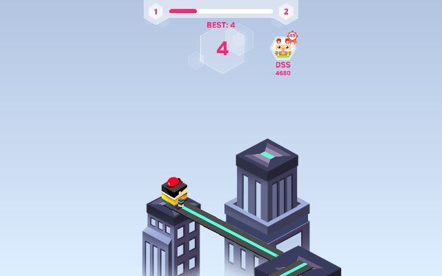 Sky Bridge 🕹️ 👾 | Arcade Casual Kostenloses Browserspiel - Bild 1