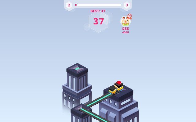 Sky Bridge 🕹️ 👾 | Free Arcade Casual Browser Game - Image 3