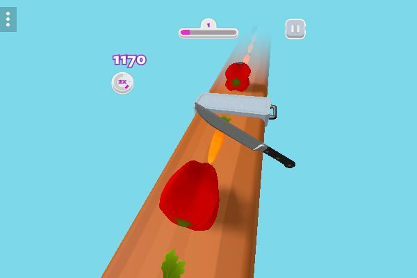 Slice Rush 🕹️ 👾 | Free Skill Arcade Browser Game - Image 2