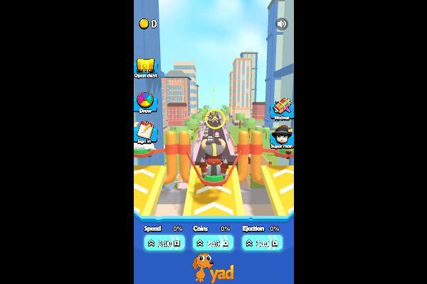 Slingshot Jetpack 🕹️ 👾 | Gioco per browser arcade di azione - Immagine 1