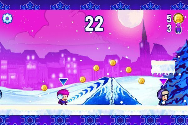 Snowball Champions 🕹️ 👾 | Jogo de navegador de habilidade arcade - Imagem 2