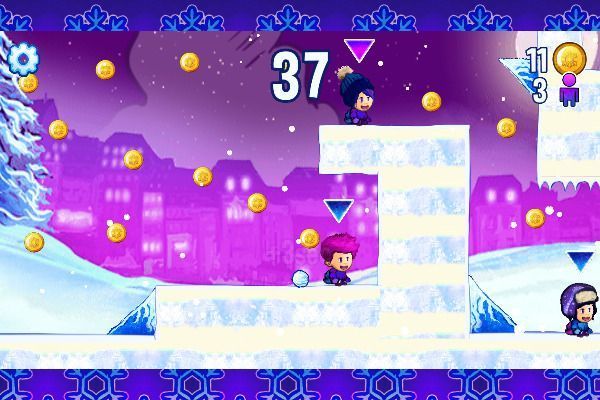 Snowball Champions 🕹️ 👾 | Geschicklichkeit Arcade Kostenloses Browserspiel - Bild 3