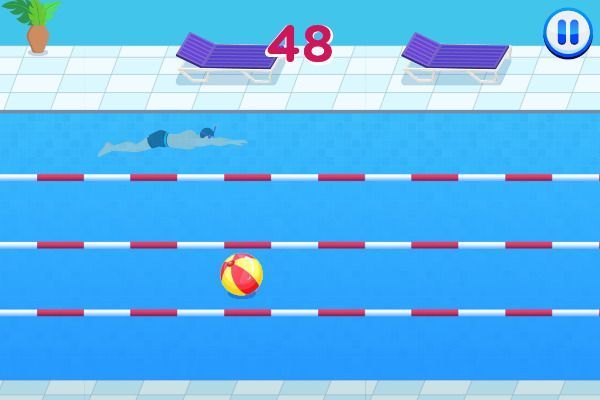 Swimming Hero 🕹️ 👾 | Arcade Action Kostenloses Browserspiel - Bild 3