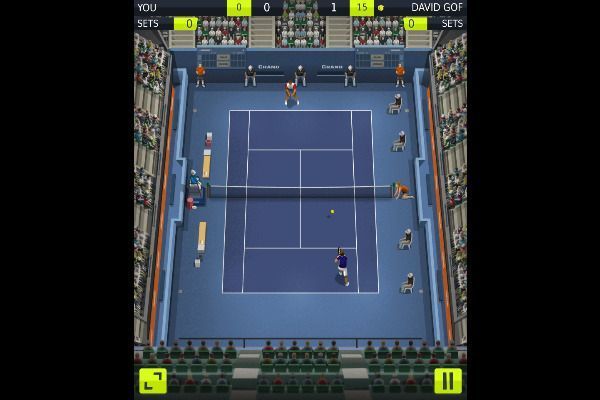 Tennis Open 2022 🕹️ 👾 | Jogo de navegador de habilidade arcade - Imagem 3