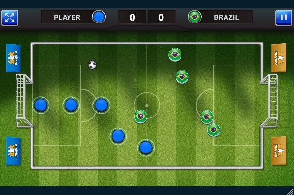 Tiny Football Cup 🕹️ 👾 | Free Arcade Casual Browser Game - Image 1