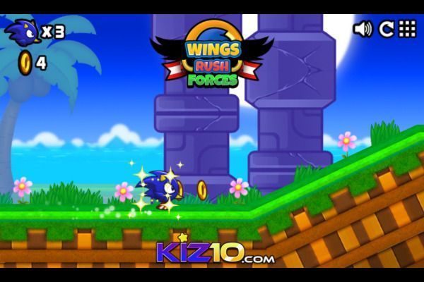 Wings Rush Forces 🕹️ 👾 | Free Adventure Arcade Browser Game - Image 1