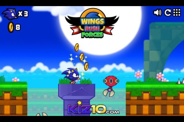 Wings Rush Forces 🕹️ 👾 | Juego de navegador de aventura arcade - Imagen 2