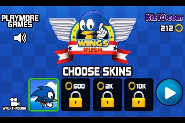 Wings Rush 🕹️ 👾 | Free Arcade Action Browser Game - Image 3