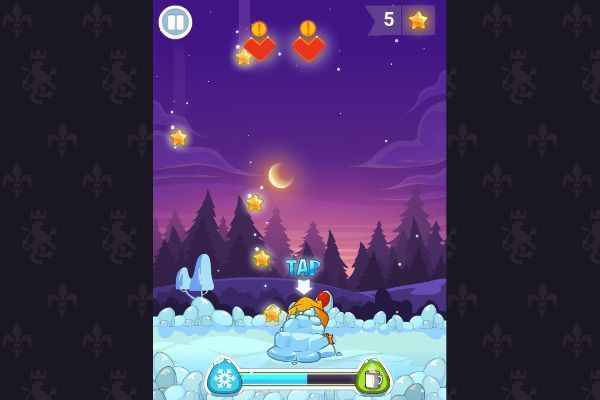 Winter Adventures 🕹️ 👾 | Gioco per browser di abilità arcade - Immagine 2