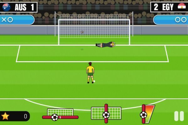 World Cup Penalty 2018 🕹️ 👾 | Gioco per browser arcade di abilità - Immagine 2